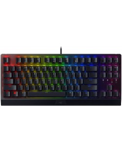 Механична клавиатура Razer - BlackWidow V3 Tenkeyless, Green, RGB, черна