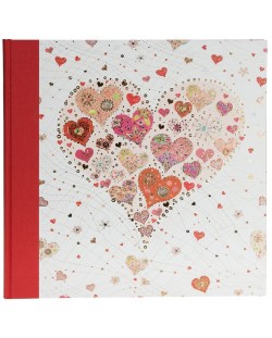 Албум за снимки Goldbuch – Бял с червено сърце, паус