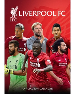Стенен Календар Danilo 2019 - Liverpool