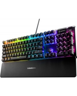 Гейминг клавиатура SteelSeries - Apex 5, RGB, черна
