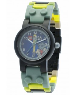 Ръчен часовник Lego Wear - Star Wars, Yoda