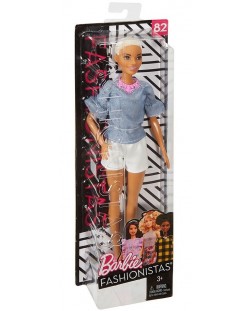 Кукла Mattel Barbie Fashionista - Chic in Chambray, #82