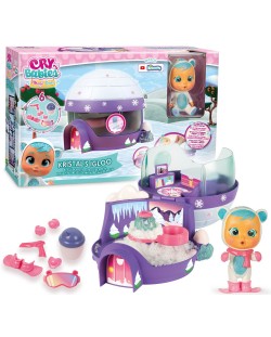 Комплект IMC Toys Cry Babies Magic Tears - Иглуто на Кристал, с плачеща кукла
