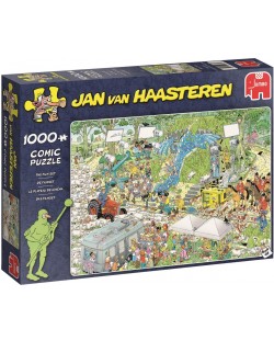 Пъзел Jumbo от 1000 части - Снимачна площадка, Ян ван Хаастерен