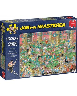 Пъзел Jumbo от 1500 части - Chalk Up, Ян ван Хаастерен