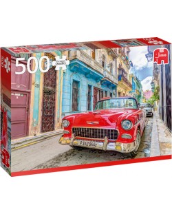 Пъзел Jumbo от 500 части - Хавана, Куба