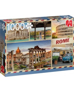 Пъзел Jumbo от 1000 части - Поздрави от Рим