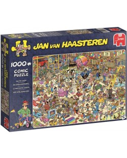Пъзел Jumbo от 1000 части - Магазин за играчки, Ян ван Хаастерен