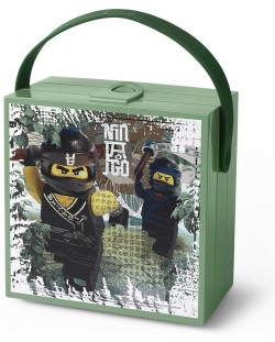 Кутия за храна Lego Wear - Ninjago, с дръжка