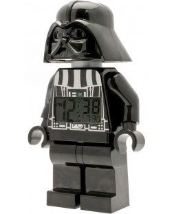 Настолен часовник Lego Wear - Star Wars,  Darth Vader, с будилник