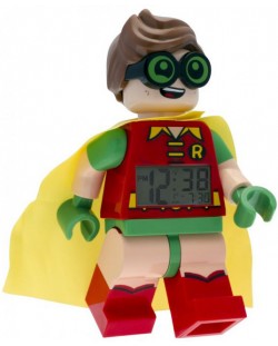 Настолен часовник Lego Wear - Batman Movie,  Robin, с будилник
