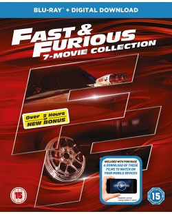 Fast & Furious 1-7 + Bonus Disc (Blu-ray)