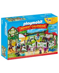 Коледен адвент календар Playmobil - Ферма за коне