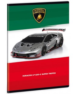 Ученическа тетрадка A5, 40 листа Ars Una - Lamborghini Huracan