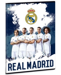 Ученическа тетрадка A5, 40 листа Ars Una Real Madrid