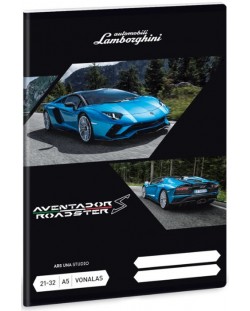 Ученическа тетрадка A5, 32 листа Ars Una Lamborghini