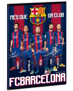 Ученическа тетрадка A4, 40 листа Ars Una FC Barcelona
