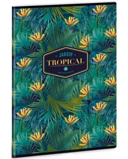 Ученическа тетрадка  A4, 40 листа Ars Una Tropical - Florida