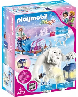 Игрален комплект  Playmobil - Йети с шейна