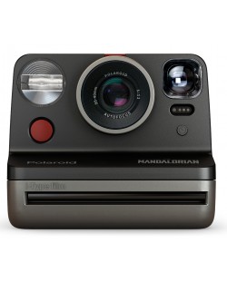 Моментален фотоапарат Polaroid Now - Mandalorian Edition, черен