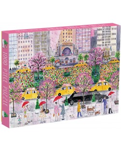 Пъзел Galison от 1000 части - Пролет на Парк Авеню, Майкъл Сторингс