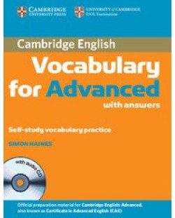 Cambridge Vocabulary for Advanced Book with answers: Помагало по английска лексика + Audio CD