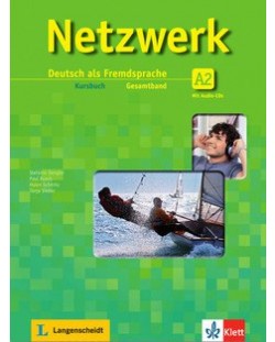 Netzwerk 2 Kursbuch: Немски език - ниво A2 (учебник + 2 Audio-CDs)