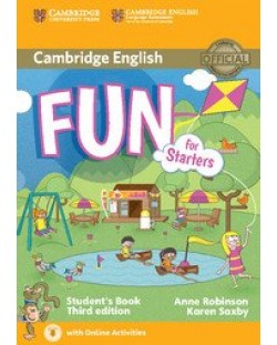 Fun for Starters Student‘s Book 3rd edition: Английски език за деца - ниво Pre-A1 и А1 (учебник с аудио и онлайн материали)