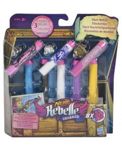 Допълнителен комплект пълнител Hasbro Nerf - Rebelle, 12 броя
