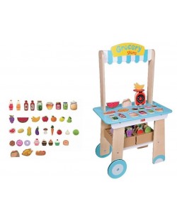 Детски дървен комплект Classic World - Магазин за хранителни стоки