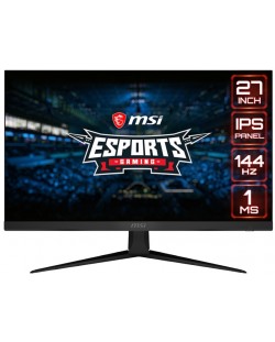 Геймърски Монитор MSI Optix - G271, 27", IPS, 1ms, 144Hz, черен