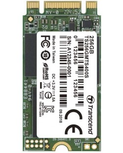 SSD памет Transcend - TS256GMTS400S, 256GB, M.2, SATA III