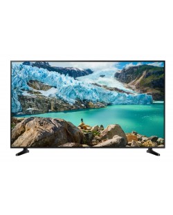 Смарт телевизор Samsung - 55RU7092, 55", 4K, черен