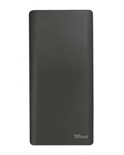 Портативна батерия Trust - Primo Thin, 10000 mAh, черна