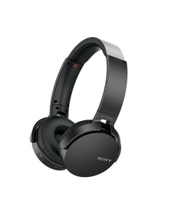 Слушалки Sony MDR-XB650BT с микрофон - черни (разопакован)