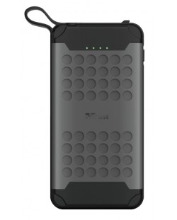 Портативна батерия Trust - Hyke Outdoor, 10000 mAh, черна