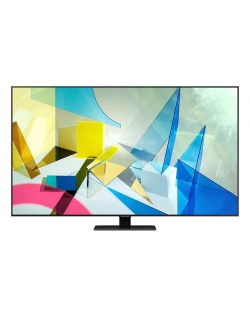 Смарт телевизор Samsung - 55Q80T,  55", сребрист