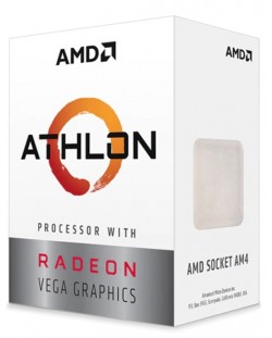 Процесор AMD - Athlon 3000G 2-cores, 3.5GHz, 1MB, Box