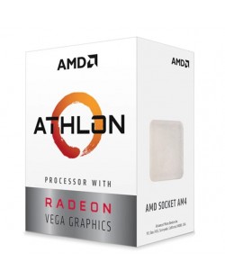 Процесор AMD - Athlon 200GE, 2-cores, 3.2GHz, 1MB, Box
