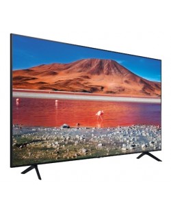 Смарт телевизор Samsung  - 43TU7072, 43", 4K, черен