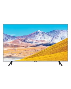 Смарт телевизор Samsung - 65TU8072, 65", 4K, Crystal LED, черен