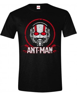 Тениска Ant-man - Classic Logo, черна, размер XL