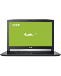 Лаптоп Acer Aspire 7 A717-72G-77VH - 17.3", FHD, IPS, черен