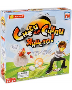 Детска играчка Комсед - Снеси или счупи яйцето