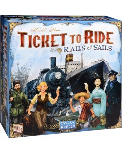 Настолна игра Ticket to Ride - Rails & Sails