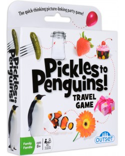 Настолна игра Outset Media - От краставички до пингвини, Travel Game
