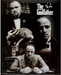 3D плакат Pyramid Movies: The Godfather - Montage