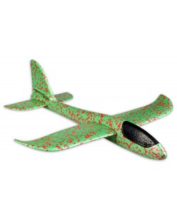 Детска играчка - Самолет, зелено и червено