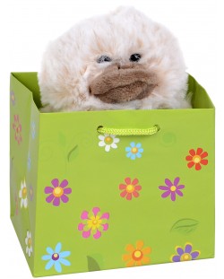 Плюшена играчка Morgenroth Plusch – Пролетно патенце в торбичка, 12 cm