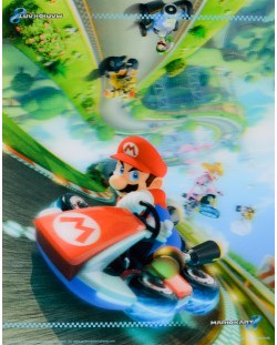 Плакат 3D Pyramid Games: Super Mario - Mario Kart